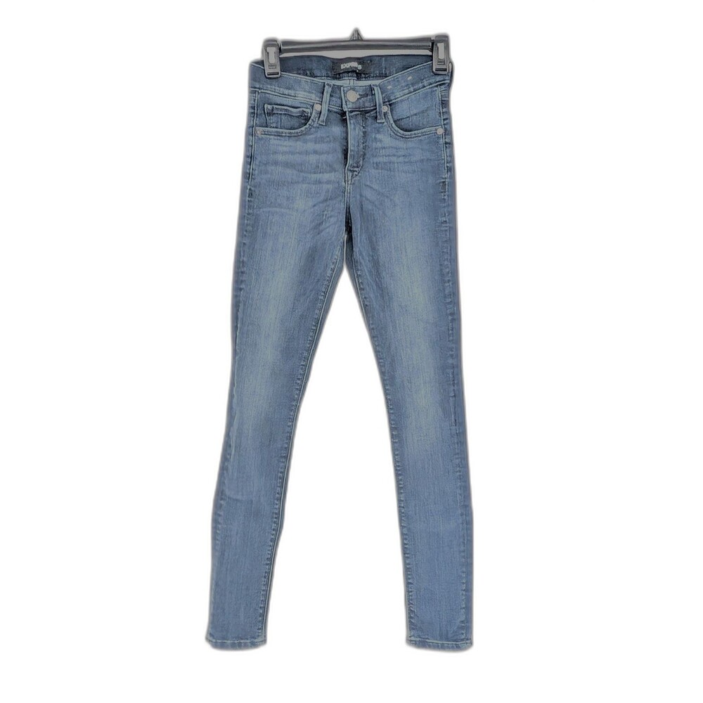 Express Denim Perfect Stretch Ankle Legging Jeans Mid Rise 26/29 Size 0Reg